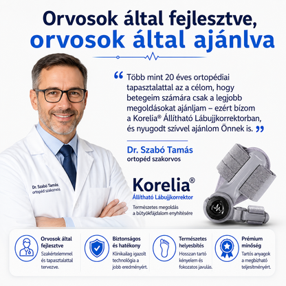 Korelia® Állítható Lábujjkorrektor