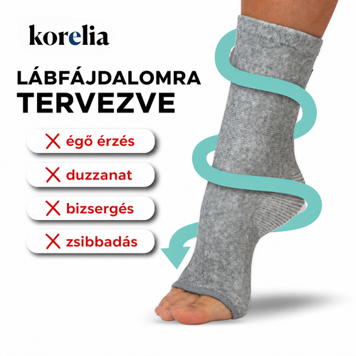 Korelia - Prémium Bambusz Lábkompressziós Zokni